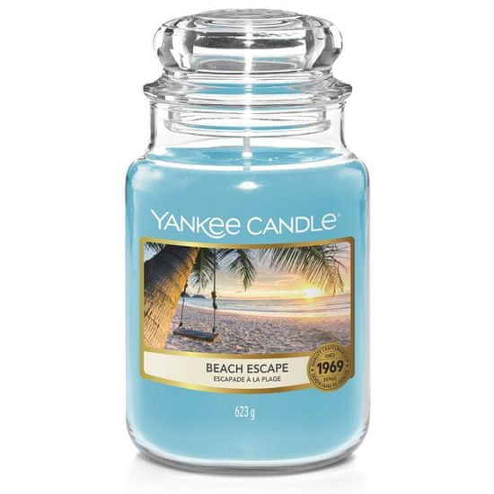 Yankee Candle vonná svíčka Beach Escape (Únik na pláž) 623g