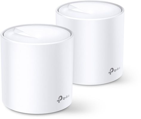 Router TP-Link Deco X60 Whole-Home system, 1 ks (Deco X60(1-pack)) router Wi-Fi 6, mesh systém, rychlá Wi-Fi, pokrytí velkého prostoru, připojení více zařízení, porty LAN, rychlý internet