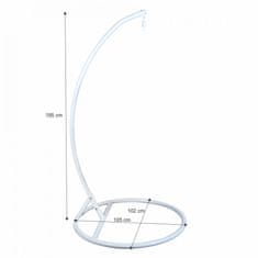 ATAN Stojan na závěsné houpací křeslo OTAN NEW TYP 2 - bílý