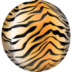 Amscan Fóliový balónek orbz Tygří pruhy 40cm