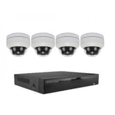 Zoneway 4CH PTZ IP 5MPx kamerový set - 4x mini PTZ kamera a 16CH NVR2104