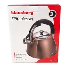 KINGHoff Rychlovarná konvice s píšťalkou 3L Kb-7202