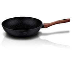 Žulová wok pánvice 28cm Berlinger Haus Bh-1719 Ebenové palisandrové dřevo
