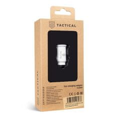 Tactical LZ-337 2xUSB-A 2.4A Autonabíječka White