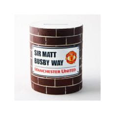 FOREVER COLLECTIBLES Plastová kasička MANCHESTER UTD Wall Brick