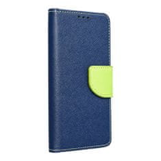 MobilMajak Pouzdro / obal na Samsung A80 modro limetkové - knížkové Fancy