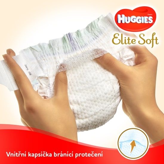 HUGGIES Elite Soft 2 4-6 kg 82 ks od 539 Kč - Heureka.cz