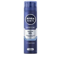 Nivea Gel na holení Protect & Care 200 ml