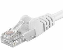 Kraftika Patch kabel utp cat 5e, 10m - bílý, nestíněné, cat. 5e