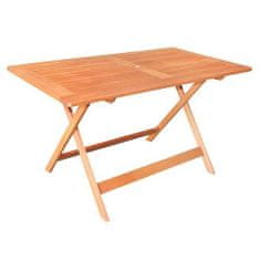 ST LEISURE EQUIPMENT Stůl LEQ LOMBORG, 135x75x72 cm, dřevěný