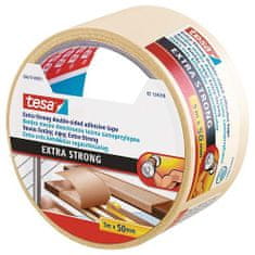 tesa Extra STRONG Permanentní oboustranná lepicí páska, fólie, bílá, 50 mm, L-5 m