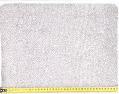 Spoltex AKCE: 50x200 cm Metrážový koberec Ester / 74 Bílo šedá, zátěžový (Rozměr metrážního produktu Bez obšití)