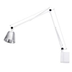 Nástěnné svítidlo RAYON ARM WALL bílé - LED, akrylové stínidlo