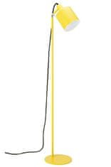 KINGHOME Stojací lampa LEKTOR žlutá - hliník