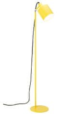 KINGHOME Stojací lampa LEKTOR žlutá - hliník