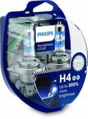 Philips RacingVision H4 GT200 +200% 12342RGTS2 BOX 2ks