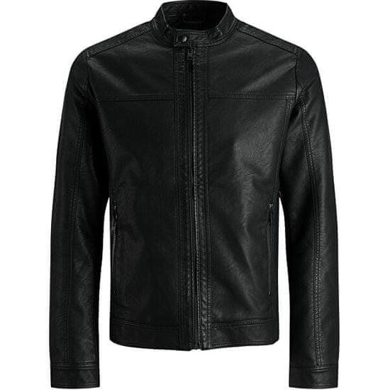 Jack&Jones Pánská bunda JJEWARNER 12182461 Black