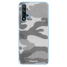 iSaprio Silikonové pouzdro - Gray Camuflage 02 pro Huawei Nova 5T