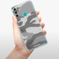 iSaprio Silikonové pouzdro - Gray Camuflage 02 pro Honor 9A