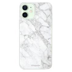 iSaprio Silikonové pouzdro - SilverMarble 14 pro Apple iPhone 12 Mini