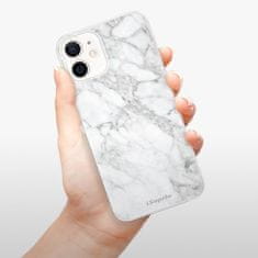 iSaprio Silikonové pouzdro - SilverMarble 14 pro Apple iPhone 12 Mini