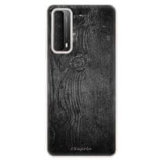 iSaprio Silikonové pouzdro - Black Wood 13 pro Huawei P Smart 2021