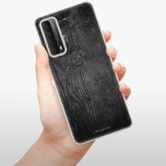 iSaprio Silikonové pouzdro - Black Wood 13 pro Huawei P Smart 2021