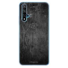 iSaprio Silikonové pouzdro - Black Wood 13 pro Huawei Nova 5T