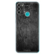 iSaprio Silikonové pouzdro - Black Wood 13 pro Honor 9A