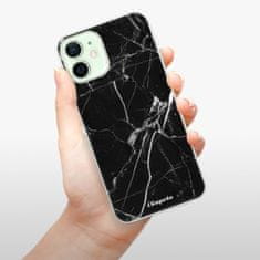 iSaprio Silikonové pouzdro - Black Marble 18 pro Apple iPhone 12 Mini