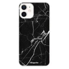 iSaprio Silikonové pouzdro - Black Marble 18 pro Apple iPhone 12 Mini