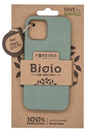 Forever Zadní kryt Bioio pro Apple iPhone 12/iPhone 12 Pro (6,1") zelený GSM102598