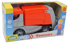 InnoVibe Auto Truckies popeláři plast 25cm s figurkou v krabici 24m+