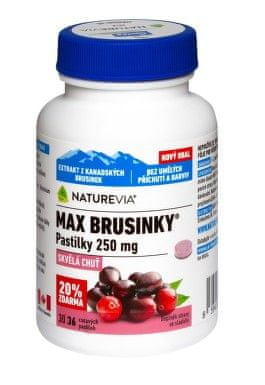 BIOVIT Swiss NatureVia Max brus.pastilky 30+6tb