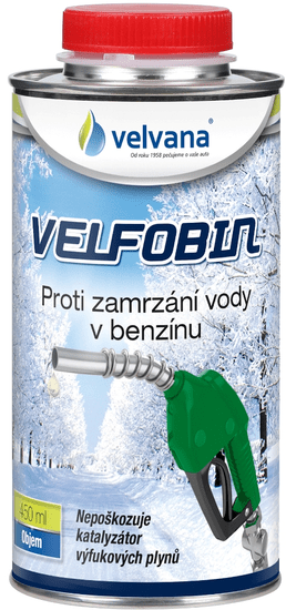 Velvana Velfobin 450ml proti zamrzání vody v benzinu