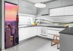 Wallmuralia Tapeta nálepka na ledničku New York západ slunce 70x190 cm