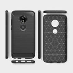 IZMAEL Pouzdro Carbon Bush TPU pre Motorola Moto G7 Play - Černá KP13256