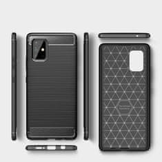 IZMAEL Pouzdro Carbon Bush TPU pre Samsung Galaxy M31S - Černá KP9483