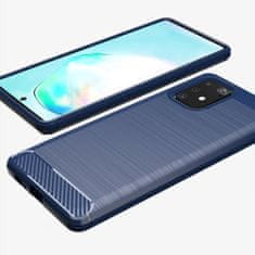 IZMAEL Pouzdro Carbon Bush TPU pre Samsung Galaxy S10 Lite - Modrá KP9513