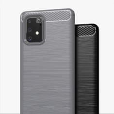 IZMAEL Pouzdro Carbon Bush TPU pre Samsung Galaxy S10 Lite - Modrá KP9513