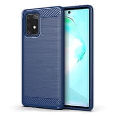 IZMAEL Pouzdro Carbon Bush TPU pre Samsung Galaxy S10 Lite - Modrá KP9513