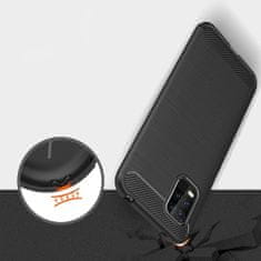 IZMAEL Pouzdro Carbon Bush TPU pre Xiaomi Mi 10 Lite - Černá KP9428