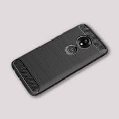 IZMAEL Pouzdro Carbon Bush TPU pre Motorola Moto G7 Play - Černá KP13256