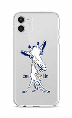 TopQ Kryt iPhone 12 silikon Zoo Life 55306