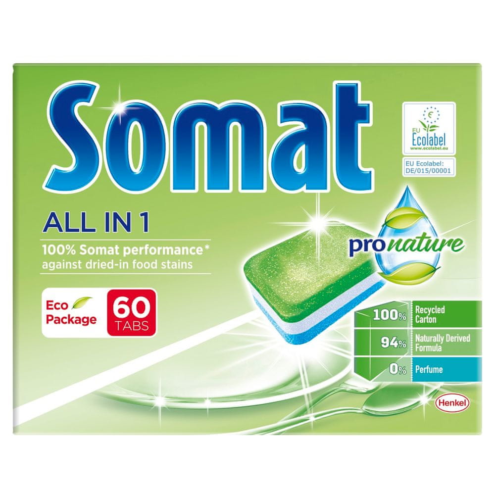 Somat All in One Pro Nature tablety do myčky 60ks