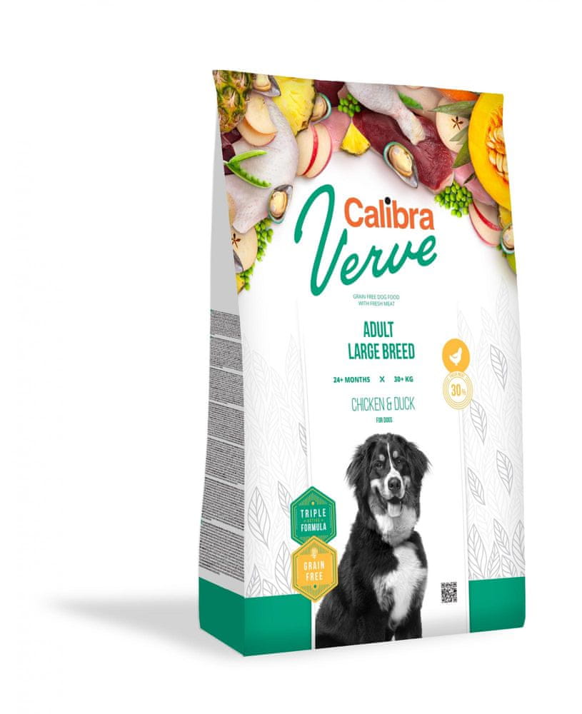 Calibra Dog Verve GF Adult Large Chicken & Duck 2 kg