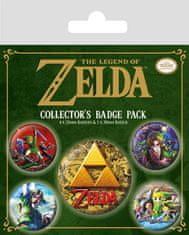 Grooters Sada placek Legend of Zelda - Classic