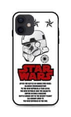 TopQ Kryt iPhone 12 3D silikon Star Wars 55258