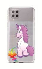 TopQ Kryt Samsung A42 silikon Rude Unicorn 55412