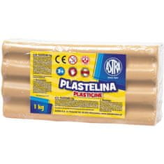 Astra Plastelína 1kg Tělová, 303111003